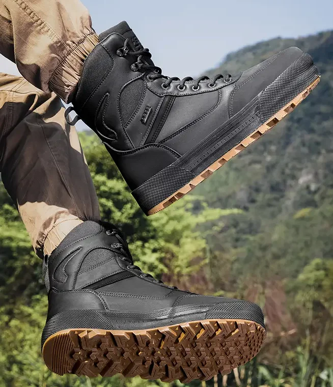 

Outdoor Hiking Shoes Mountaineering Shoes Work Boots-Men's New Style with British Vibe Comfortable Casual Versatile High Quality
