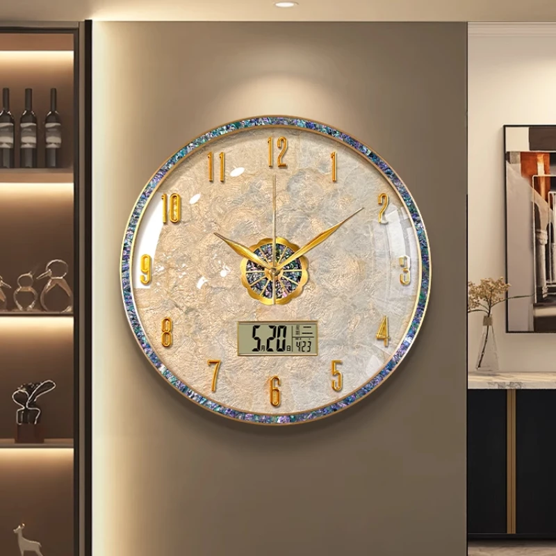 

Modern Art Clock Wall Creative Silent Living Room Design Interior Wall Watch Luxury Romantic High Quality Reloj Pared Decor