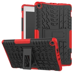 Etui Armor Stand Case dla Amazon Fire Max 11 2023 Fire 7 HD 8 2022 Shockproof Cover dla Fire HD8 HD10 Plus Protective Shell TPU+PC