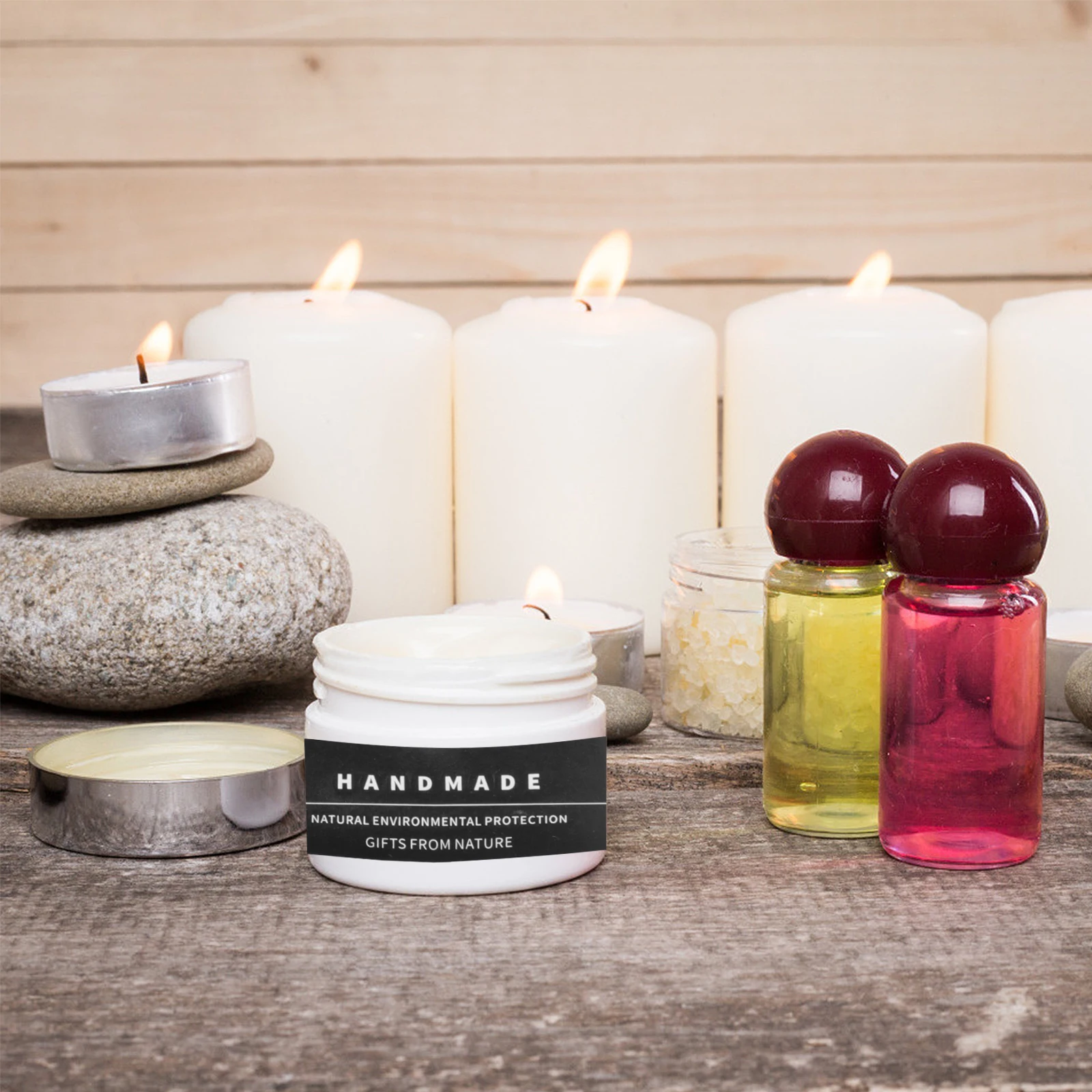 6 قطع من الملصقات المصنوعة يدويًا مكونة من 60 ملصقًا لتزيين الحاويات ملصق أمان ذاتي اللصق للاستخدام بنفسك #6