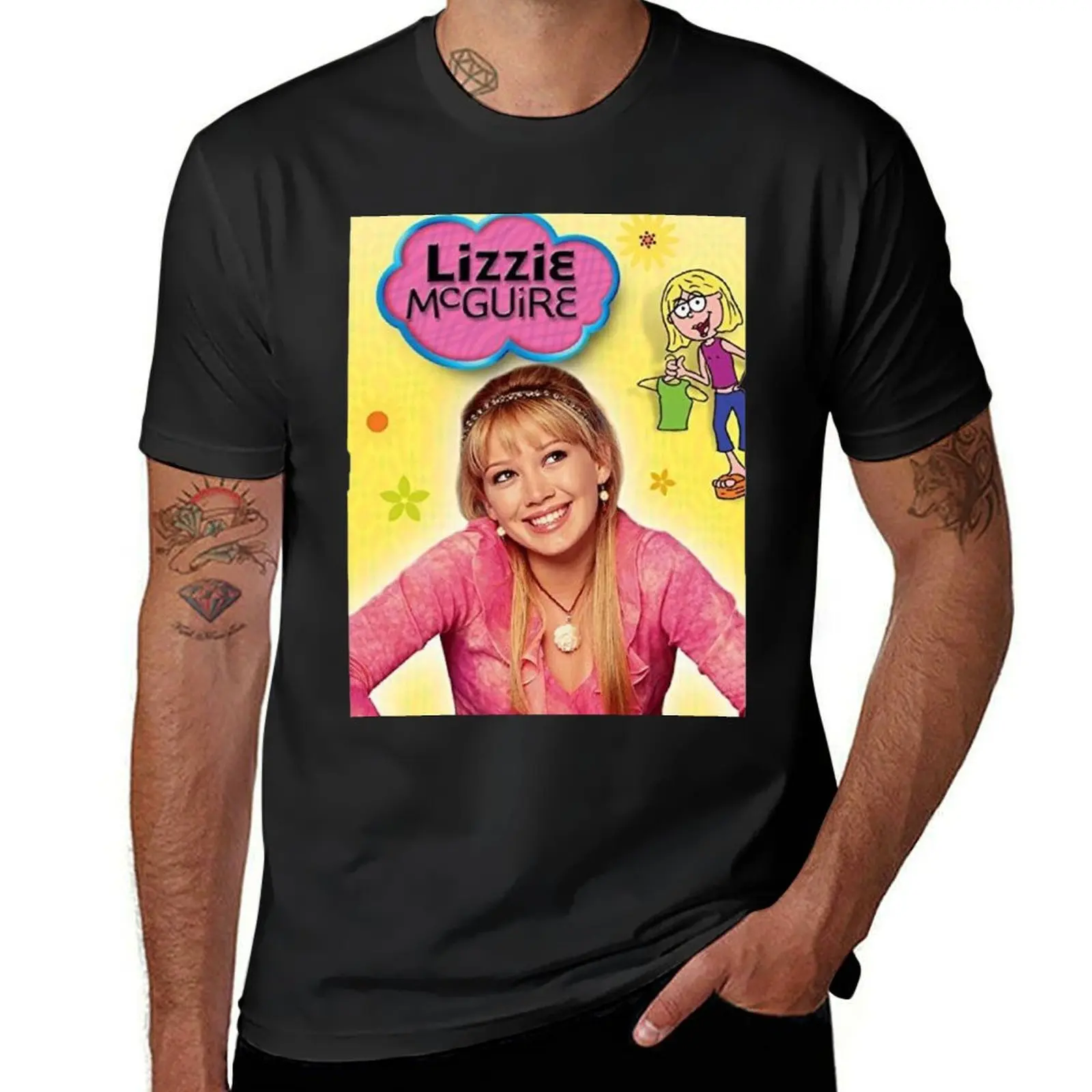 Lizzie McGuire Poster y2k design T-Shirt boys animal print animal prinfor boys blanks sweat mens plain t shirts