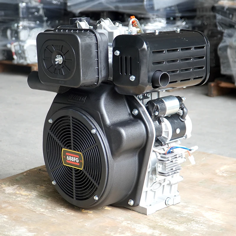 

16HP Single Cylinder Air Cooled System Diesel Engine