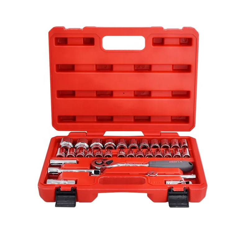 32 pcs Wrench Hand Tool Set Mechanical Auto Repair Socket Wrench Tools