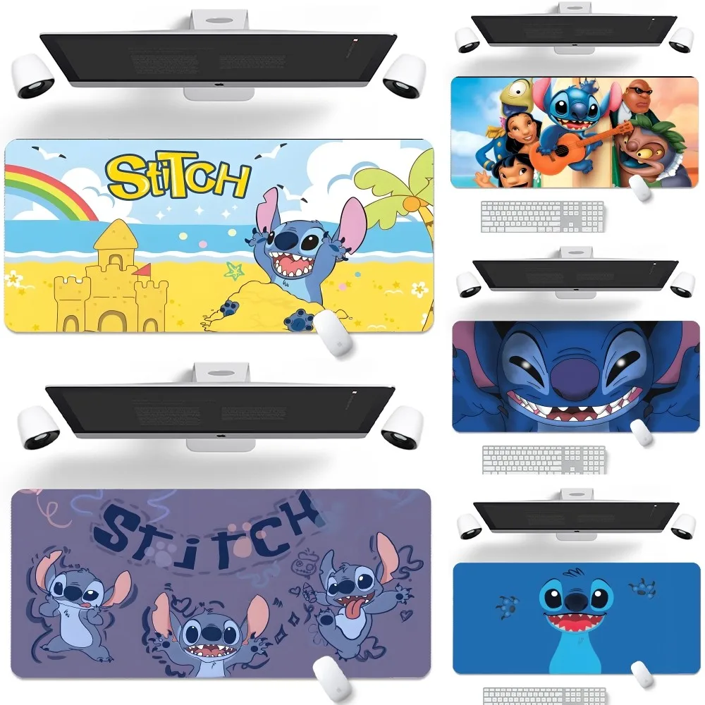 S-Stitch Cute Cartoon Mousepad New Arrivals Large Gaming Mousepad L XL XXL Gamer Mouse Pad Size For Keyboards Mat