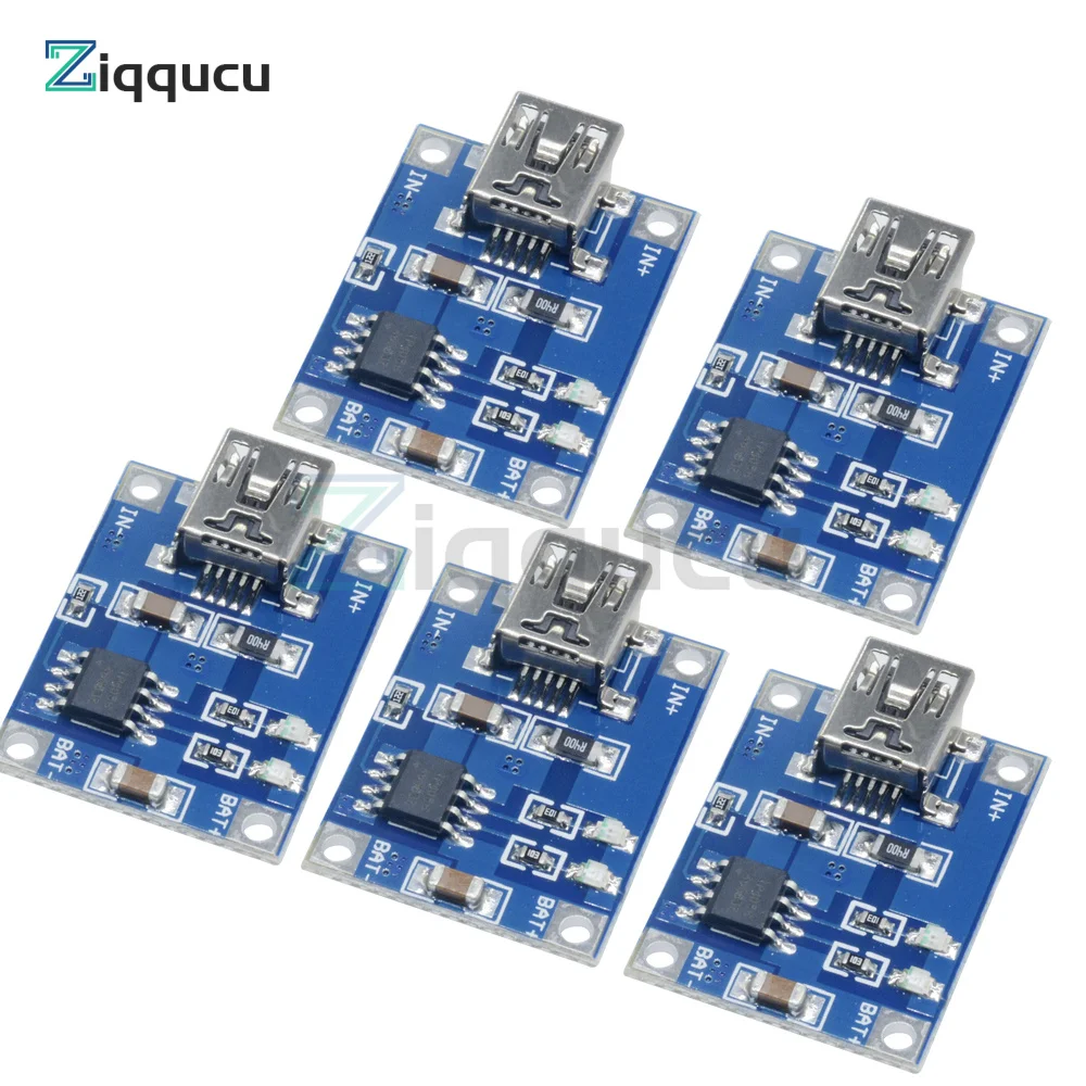 1-10Pcs Micro/Type-c/Mini 18650 TP4056 TC4056A 5V Lithium Battery Charger Module Charging Board With Protection Dual Functions