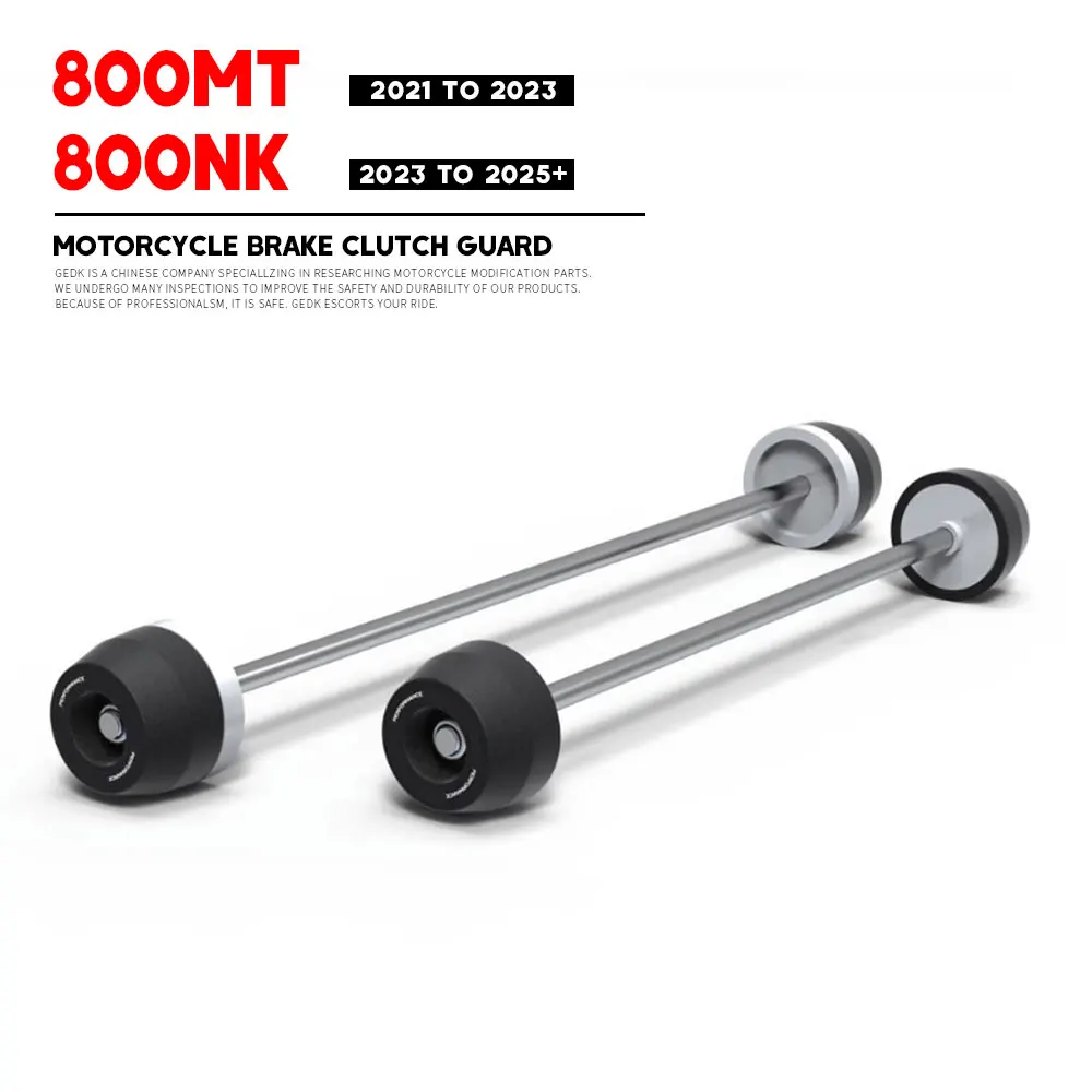 

800MT 800NK 2021-2025 + Motorcycle Front Rear Axle Fork Crash Slider For CFMOTO 800 MT NK Anti-collision Slider Accessories