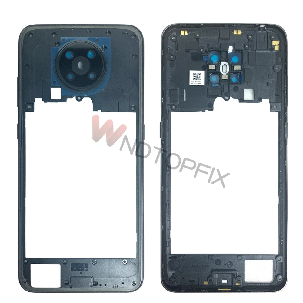 High Quality For Nokia 5.3 Middle Frame With Volume Button Housing Case For Nokia 5.3 TA-1234 TA-1223 TA-1227 TA-1229 Mid Frame