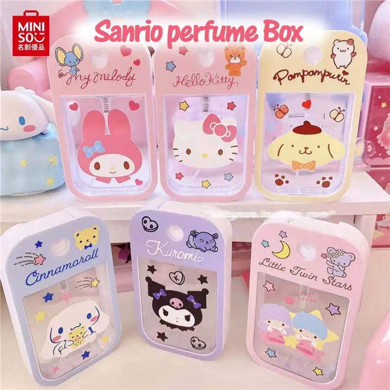 

Sanrio Travel Perfume Bottle Refillable Melody Alcohol Bottle Kawaii Kuromi Cinnamoroll Gifts Boys Kids Girls Childrens