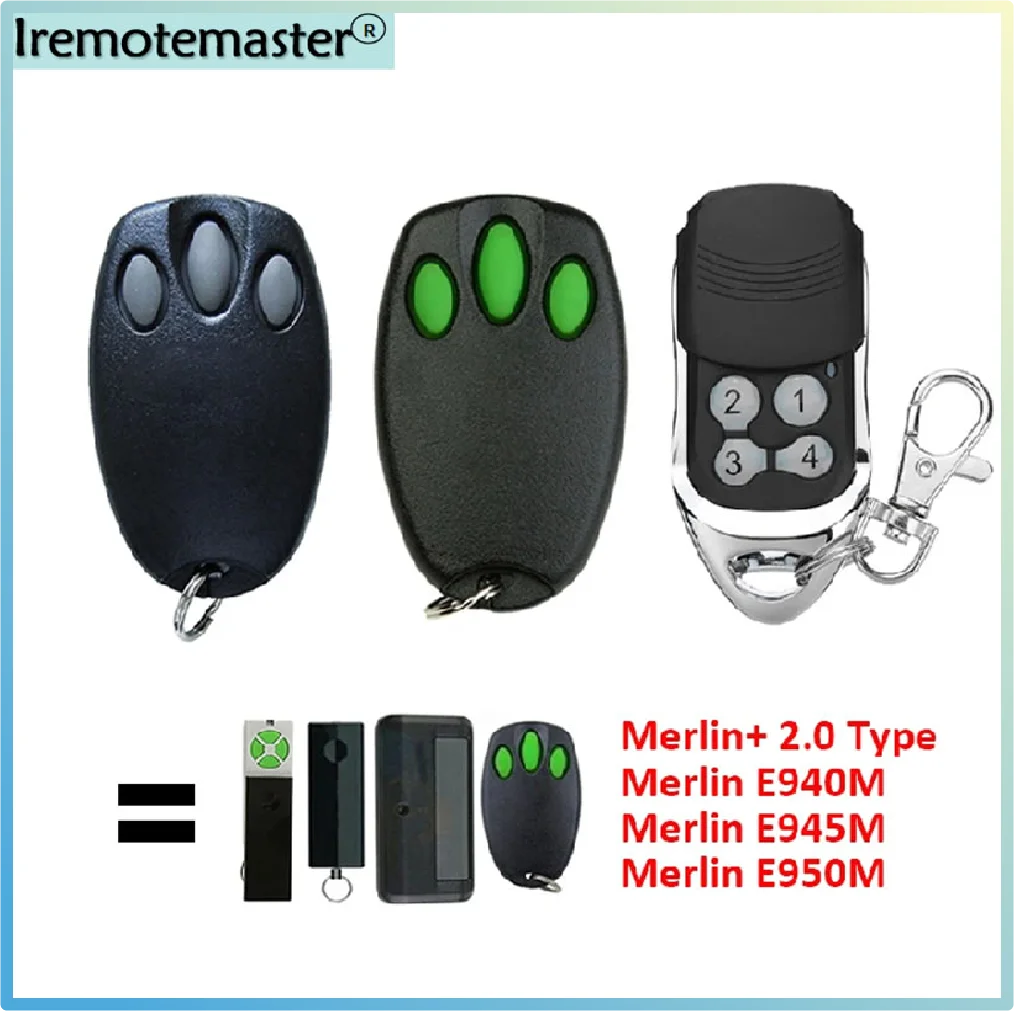 

For Merlin+2.0 E945 E960 Remote 433.92MHz Garage Door Handheld Transmitter High signal reception sensitivity