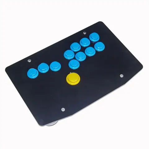 DIY 컨트롤러 전체 버튼 아케이드 파이팅 스틱 게임 컨트롤러 PS4/PS5/PC/스위치/안드로이드, 부품 용 Hitbox 스타일 조이스틱 DIY 컨트롤러 전체 버튼 아케이드 파이팅 스틱 게임 컨트롤러 PS4/PS5/PC/스위치/안드로이드, 부품 용 Hitbox 스타일 조이스틱