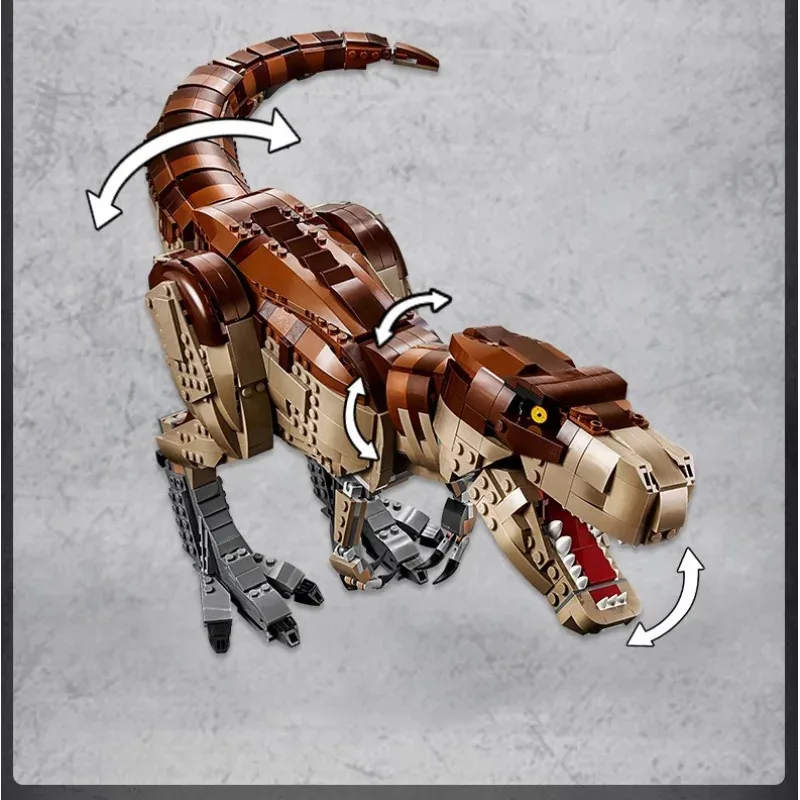 

moc 76968 Creative Series Model Ornament 3120 Pieces Tyrannosaurus Rex Dinosaur Decoration Boys' Assembly Building Blocks Toy