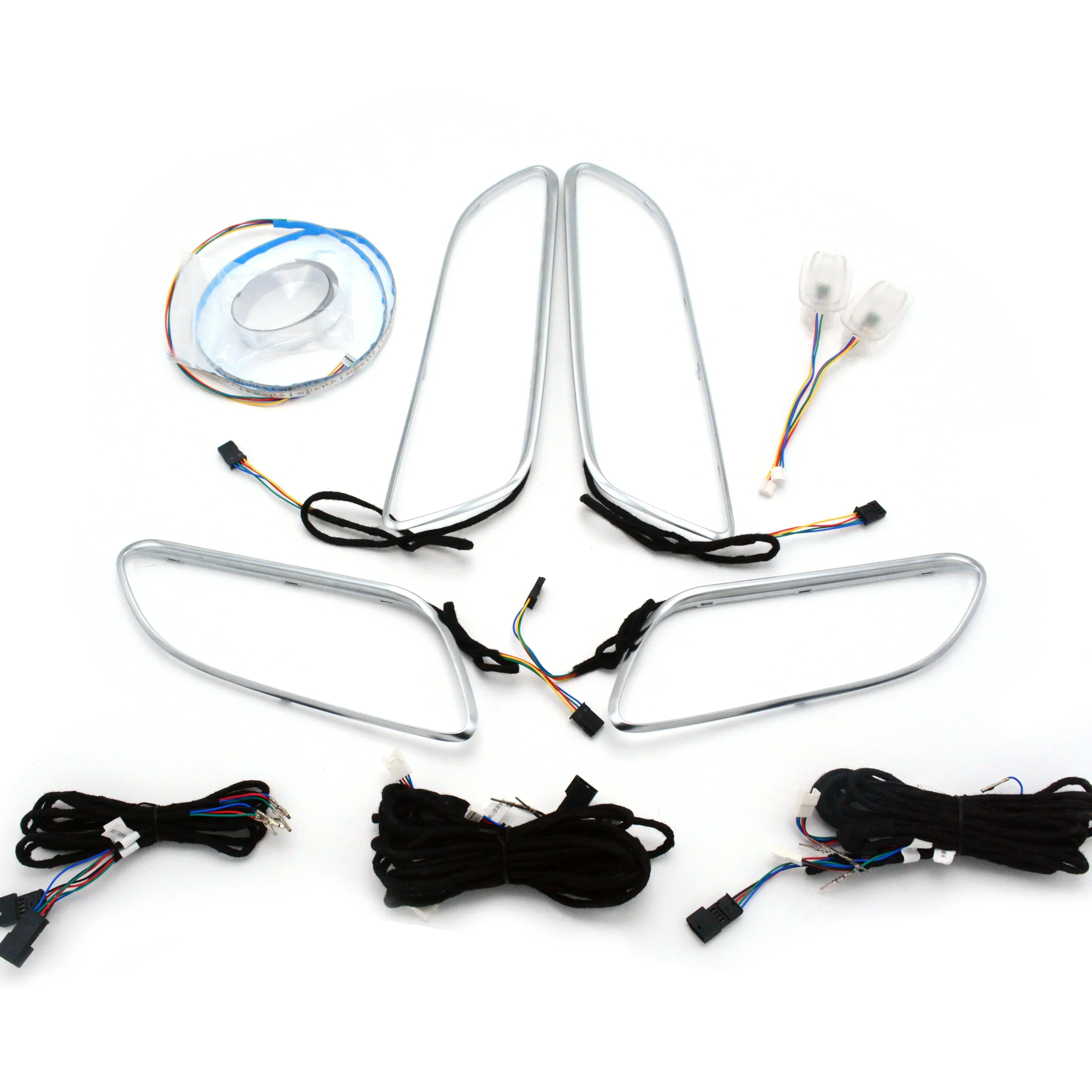 2025 Hot Sell Car Atmosphere Light 12 Colors Turbo Air Outlet Car Ambient Light for Benz CLA GLA W117 W156 W176 W246