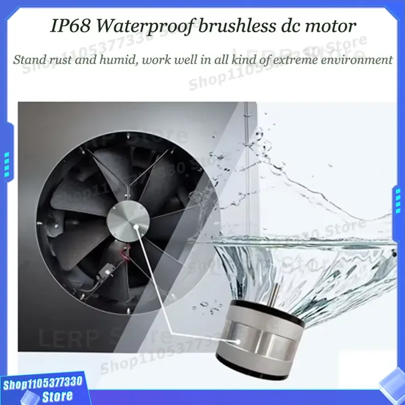 Solar Powered Attic Fan DC Motor Exhaust Ventilation System for Roof Cargo Air Conditioning Extractor with Solar Panel Kit DC