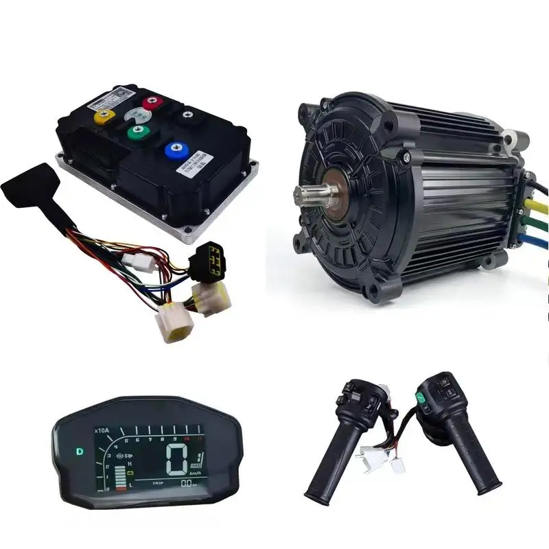 

QSMOTOR QS180 90H 8000W 72V 110KPH Mid Drive Motor For Offroad Dirtbike Adult Electric Motorcycle with ND72850