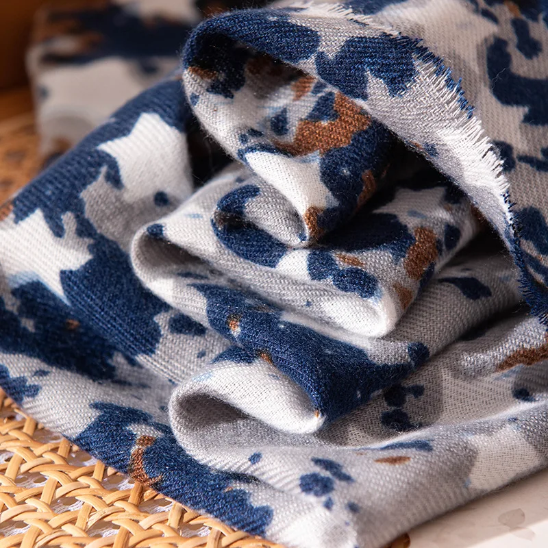 الخريف والشتاء وشاح المرأة الجديدة المألوف وشخصية، الراقية ومتعددة الاستخدامات، طالب تقليد الكشمير شال دافئ