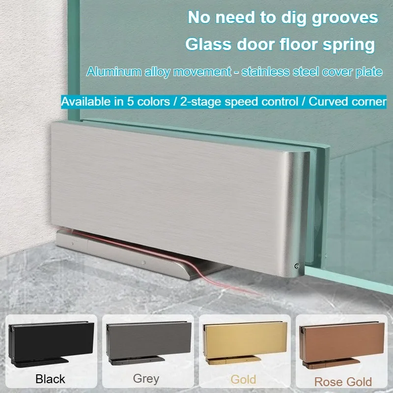 scanalatura-senza-scavo-porta-in-vetro-senza-telaio-tipo-nascosto-molla-da-pavimento-morsetto-per-porta-idraulico-asse-terra-cerniere-superiori-e-inferiori