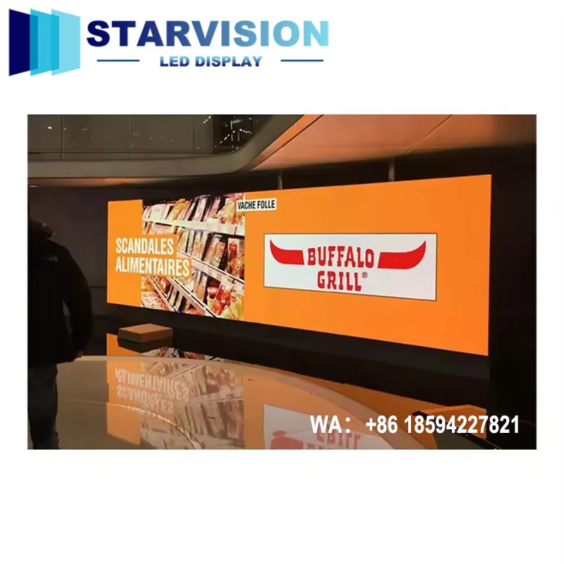 Indoor Fixed LED Display Panel P1.25 P2 P3 High Stability LED Video Wall for Theater & Church