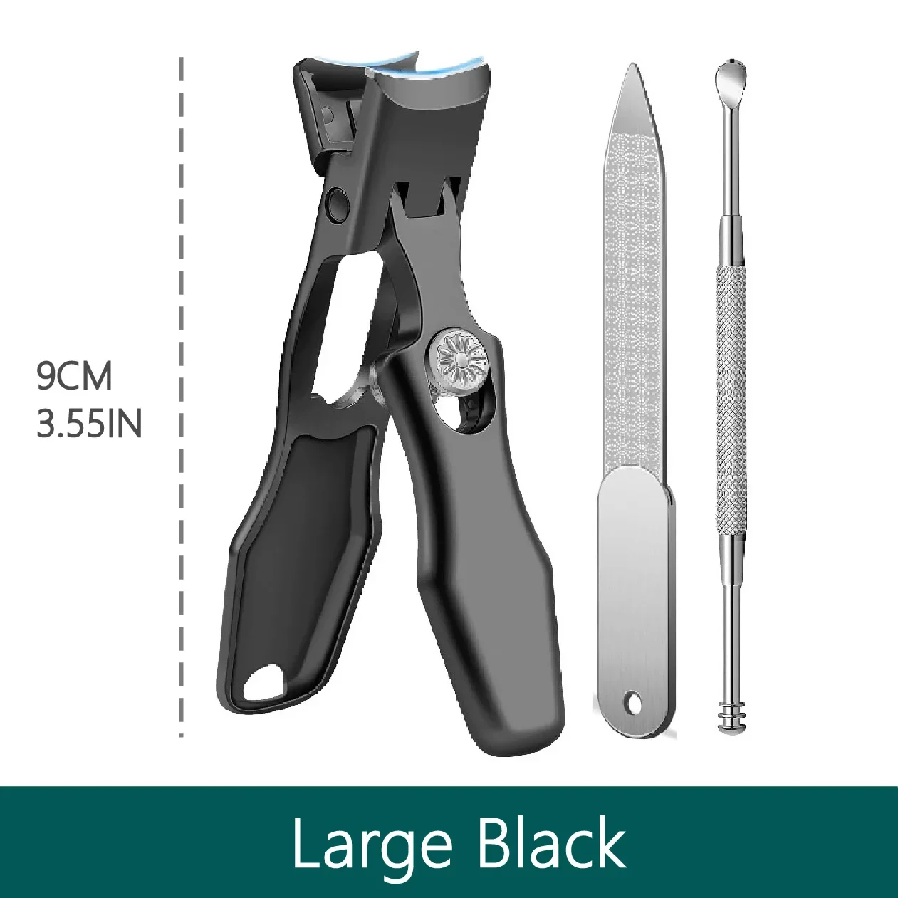 Durable Clipper For Thick Nails, Nail Clipper, Stainless Steel, Wide Jaw, Sharp And Durable For Thick And Long Fingernails