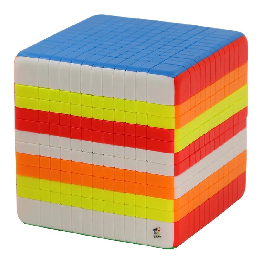 YuXin HuangLong-cubos mágicos de velocidad profesional, 12x12, 12x12x12, juguetes lógicos, rompecabezas mágico, juego de Cubo Twist, juguetes de lluvia de ideas