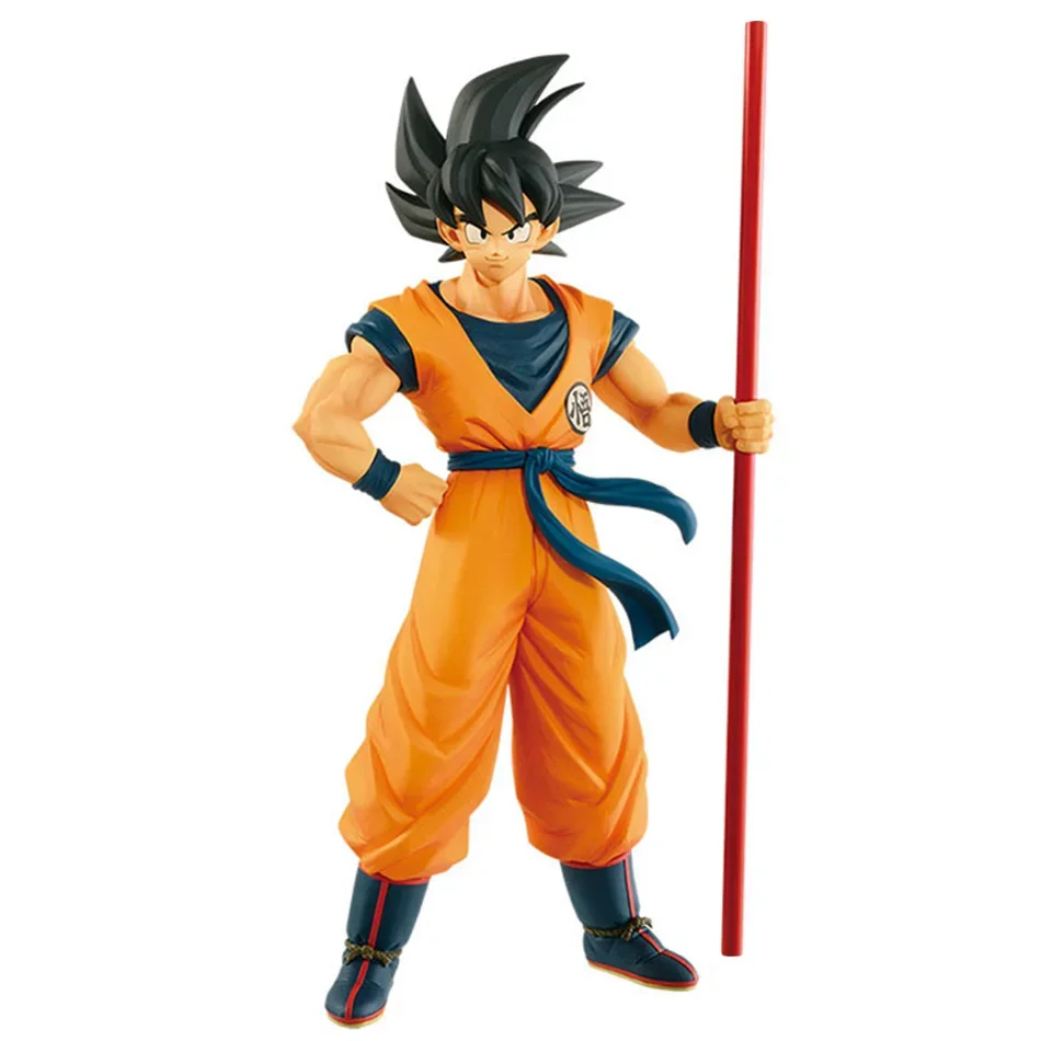 W magazynie Dragon Ball Son Goku Super Saiyan Figurka Anime 22cm Goku DBZ Figurka akcji Model Prezent Figurka kolekcjonerska dla dzieci Zabawka