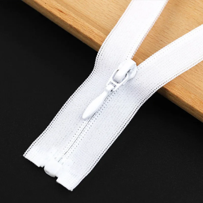 New 3# Invisible Zipper DIY Nylon Coil Zipper 30-90cm Sewing Crafts Clothes Cushion Pillow Tailor Tool Open End Invisible Zipper