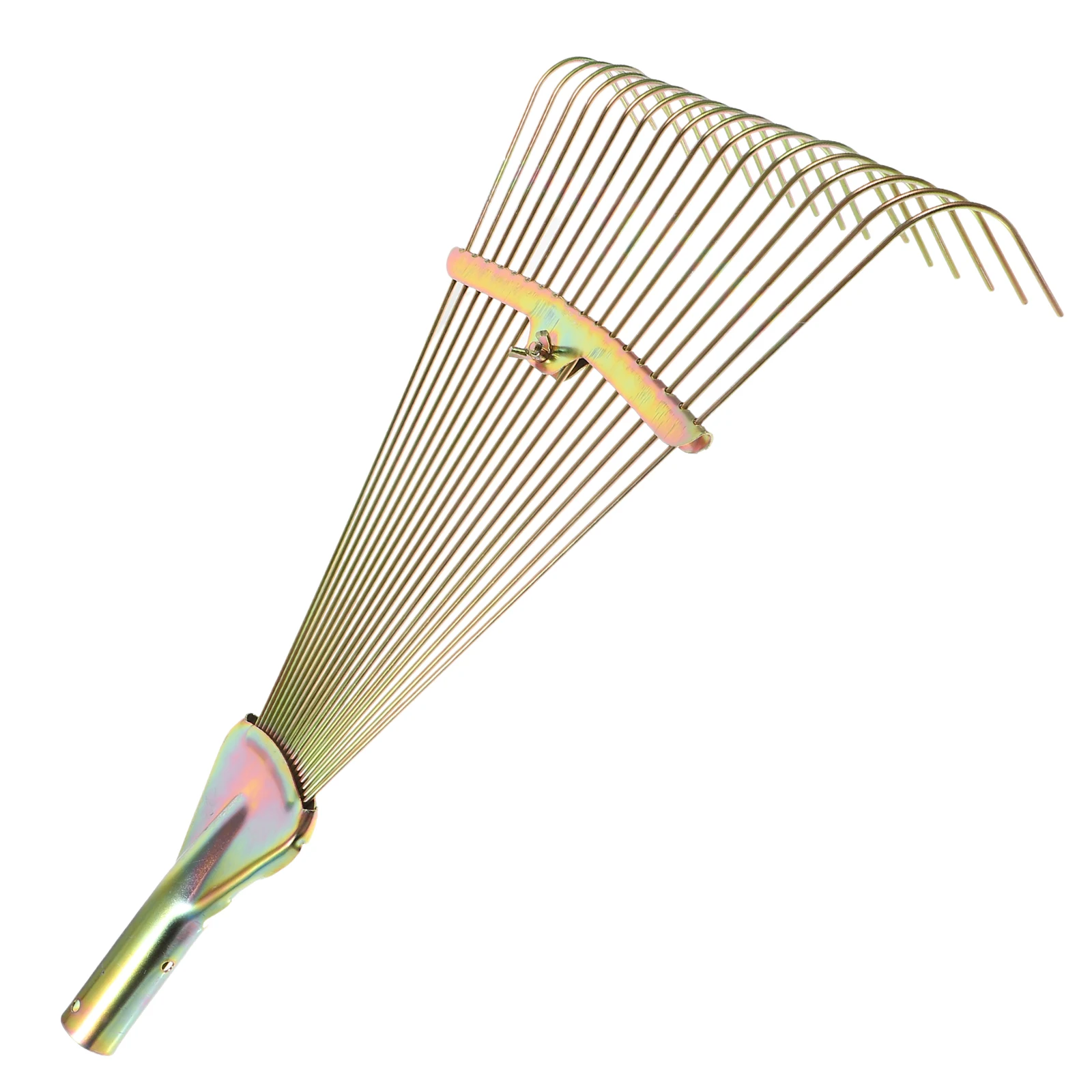 

Folding Wire Garden Leaf Lawn Dethatching Tool Heavy Duty Steel Shrub Plastic Grass Gardening Hand for Weeding Cleaning
