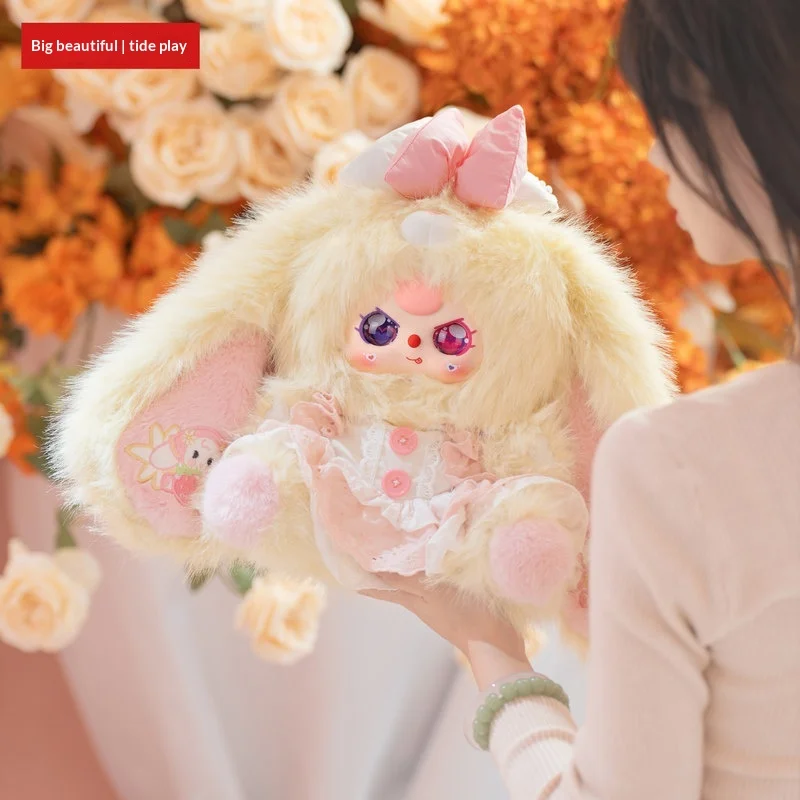 

2026 Hot Genuine Baby Three Year Old Lily Rabbit Town 5th Generation 400% Series Blind Box Cute Plush Doll Ornament Gift