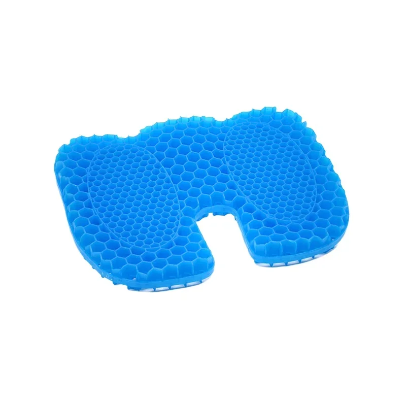 Super Soft Honeycomb Gel Seat Cushion for Office Car Chair Breathable Cooling Butt Pad Washable Orthopedic Coccyx Pain Relief