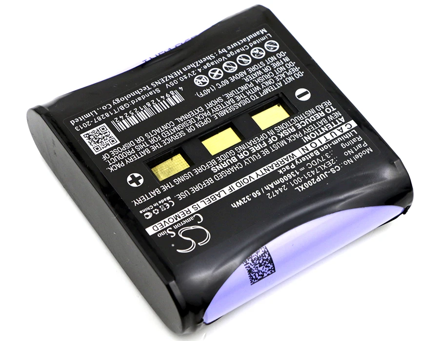 CS Equipment Survey Test Battery for Juniper Allegro 2 Archer 2 Systems AR2 AG2 Surveyor 2 Sokkia FC-500 Fits 24472 1003778-01