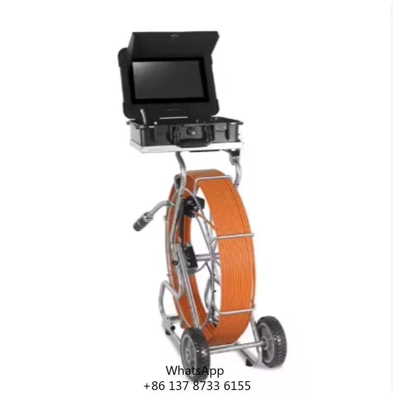 

GV13-3250PTF 13inch Monitor Centralizer Sewage Drain Pipe Inspection Camera With Locator And Receiver And Sewer Camara Detector