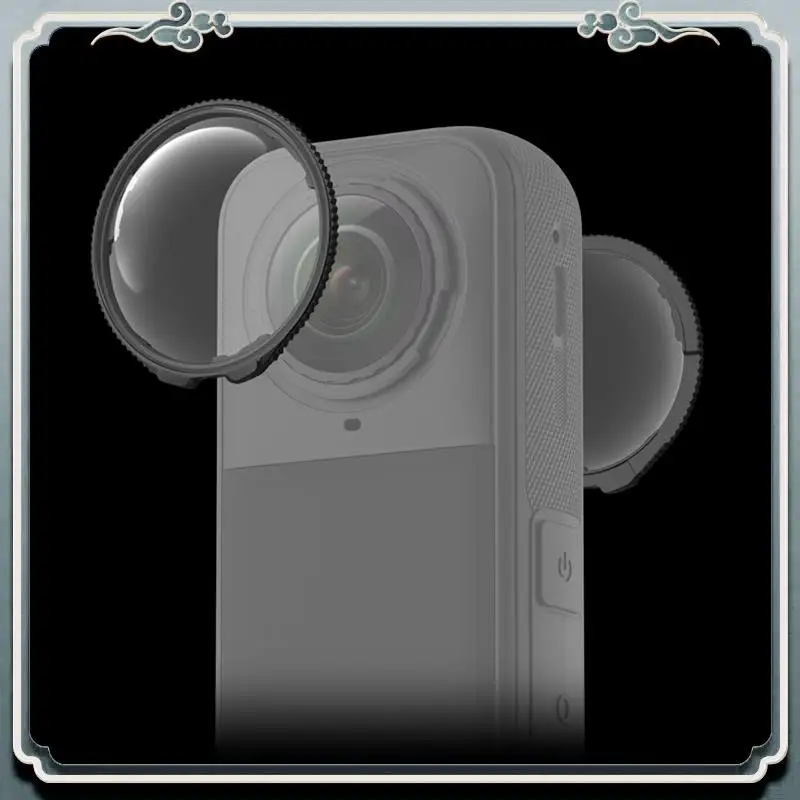 ABIJ-For Insta 360 X5 Accessories Standard Lens Guards For Insta360 Lens Protection Reinforced Glass