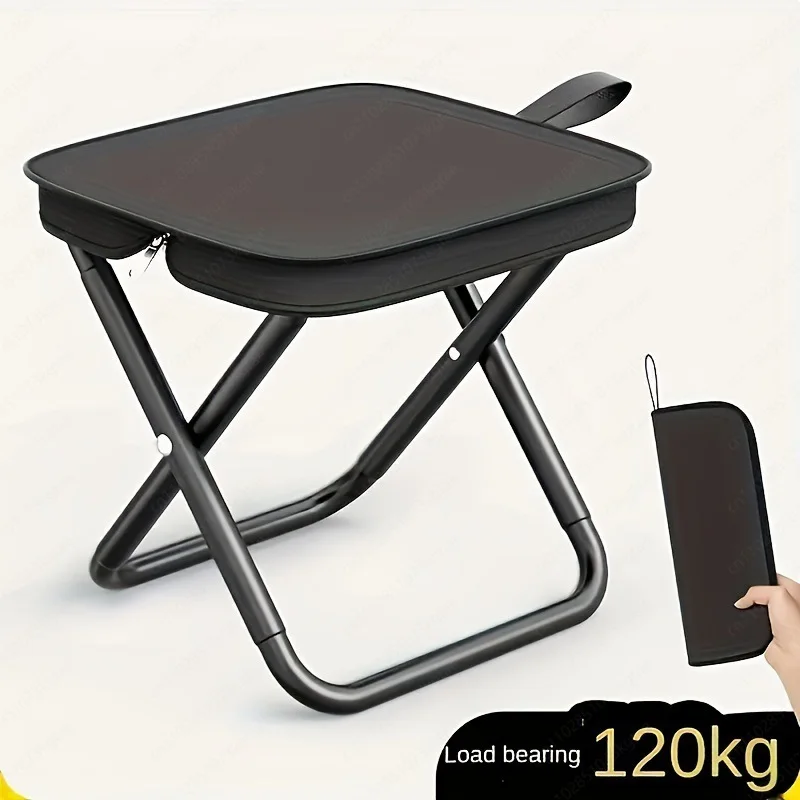 

Outdoor Portable Folding Chair Readiness Bench Fishing Small Stool Travel Camping Maza