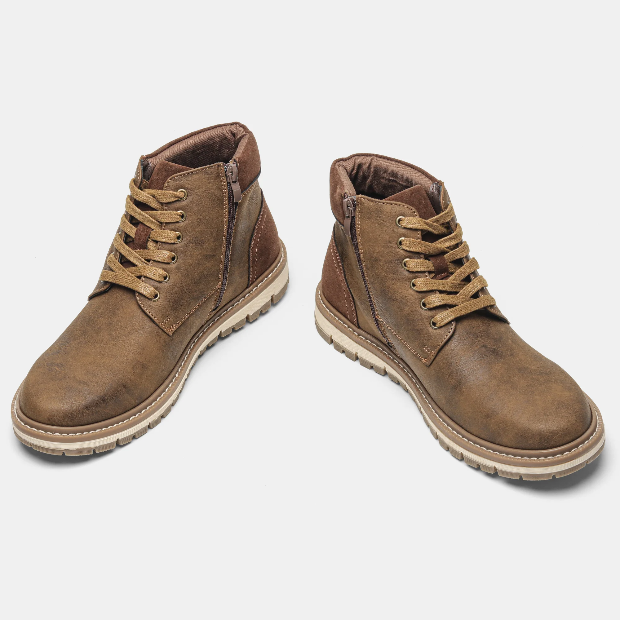 Herrenstiefel, Stiefeletten, Stiefel im Street-Style, Herrenstiefel, Freizeitstiefel, Gummisohle, Polyesterfutter. – Detail 10