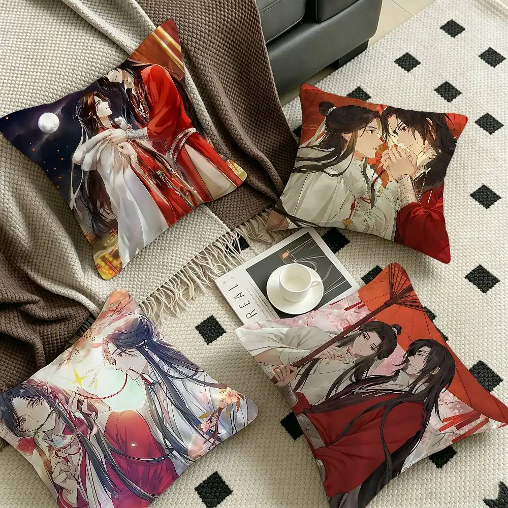Heaven Official's Blessing Pillow Cover Design cushion Cover decor Holiday Decorati