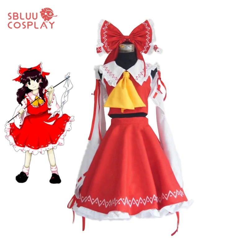 SBluuCosplay Touhou projekt Reimu Hakurei przebranie na karnawał