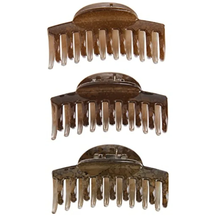 Goody Clips de garra grandes 3 ea para una gestión segura del cabello en un peinado diario Viajes y trabajo Cabello duradero, cómodo y elegante Ac