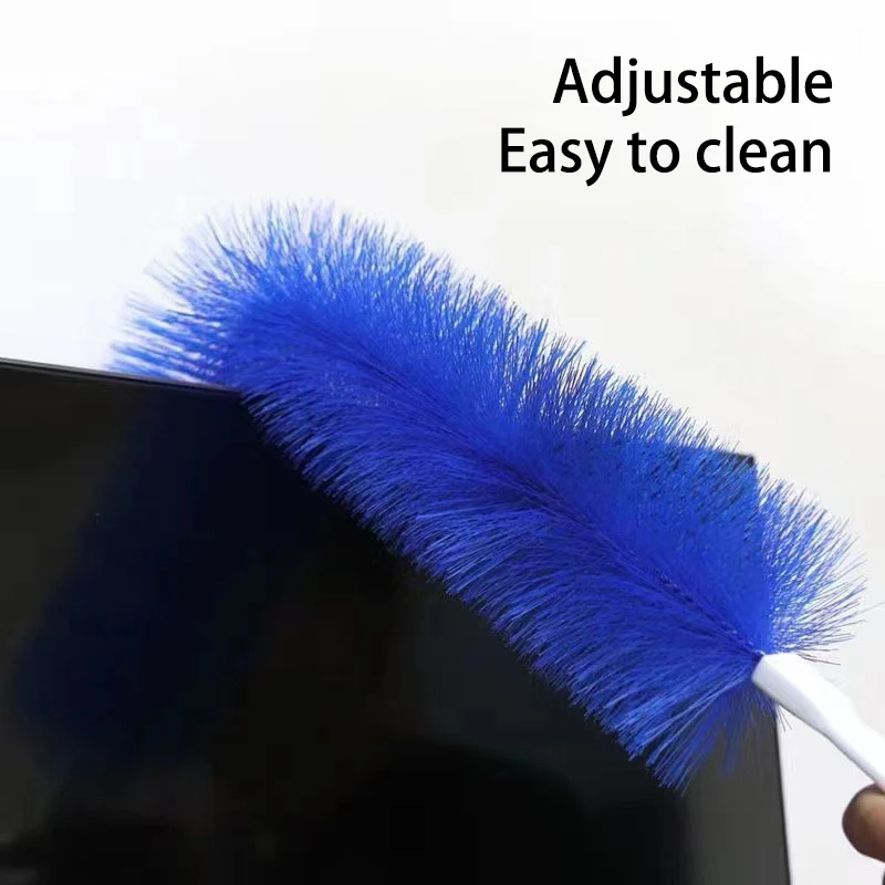 Fan Brush Bendable Microfibre Duster Household Dust Remover Cleanning Brush For Air-conditioner Furniture Shutter Car Cleaner