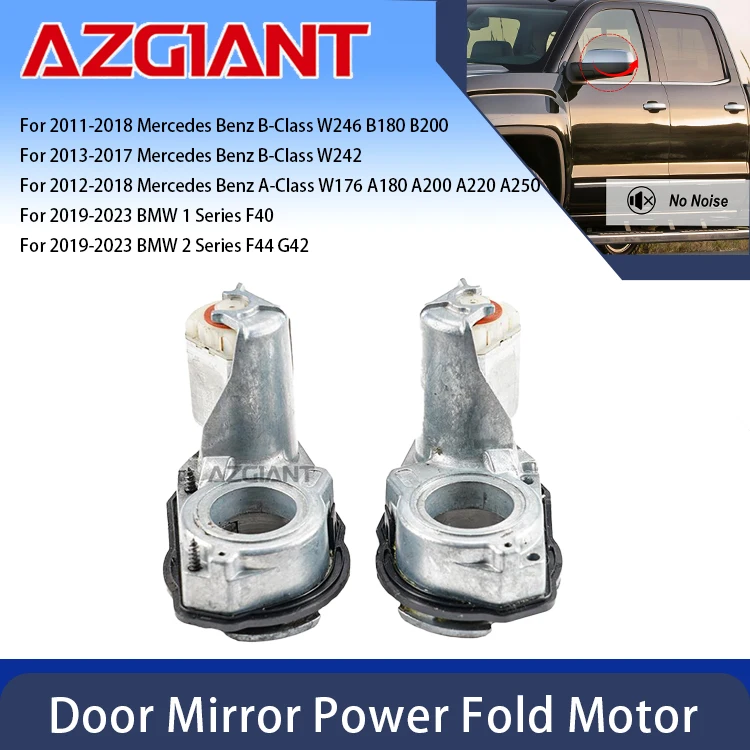

AZGIANT Car Mirror Fold Control Unit For Mercedes Benz A/B-Class BMW 1/2 Series F40 F44 G42 Reinforced ABS Plastic Casing Auto