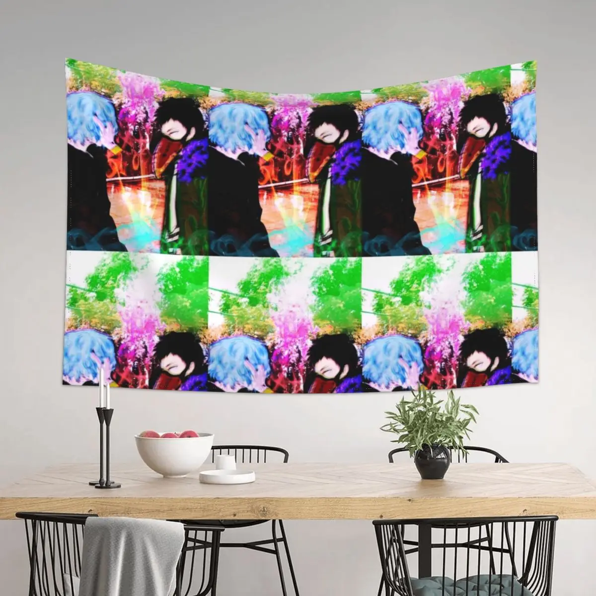 

Tomura Shigaraki Overhaul Chisaki Tapestry Aesthetic Room Decors Decoration For Rooms Wall Deco Tapestry