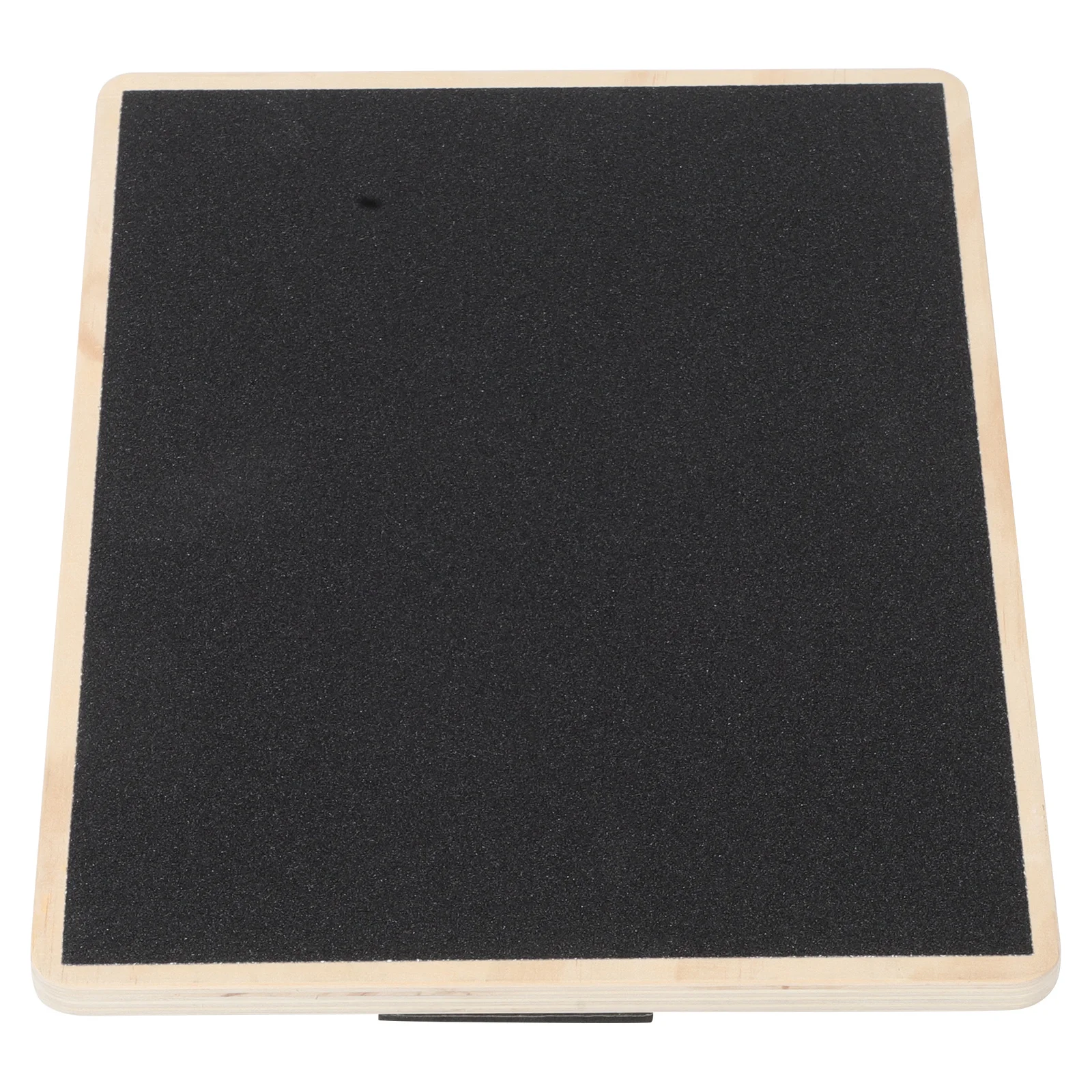 

Wood Rectangular Yoga Balance Board Non-Slip Fitness Trainer Coordination Stability Training Equipment Home Workout