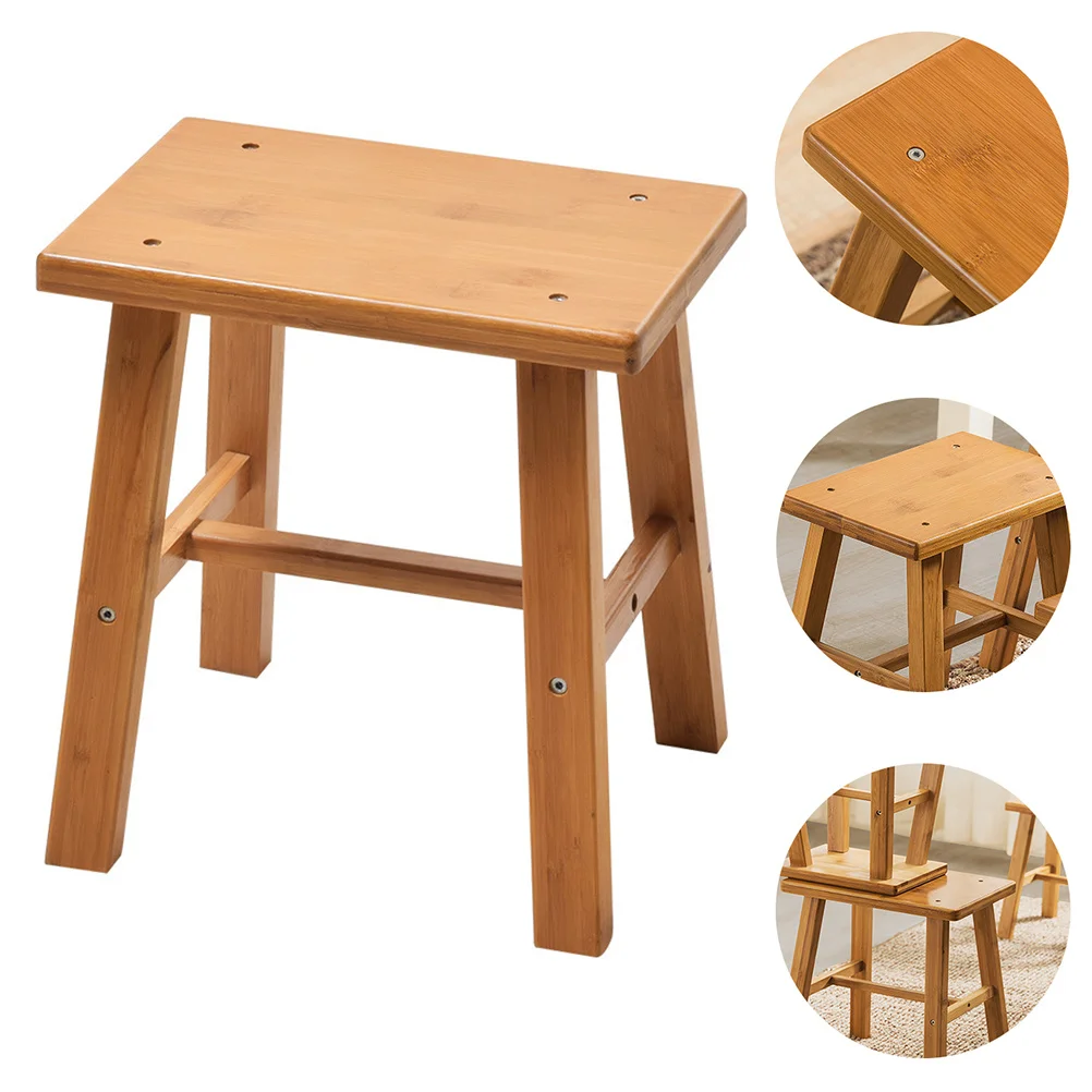 petits-tabourets-toilettes-en-bois-rondes-basses-pour-s'asseoir-marche-maison-changement-de-chaussures-court