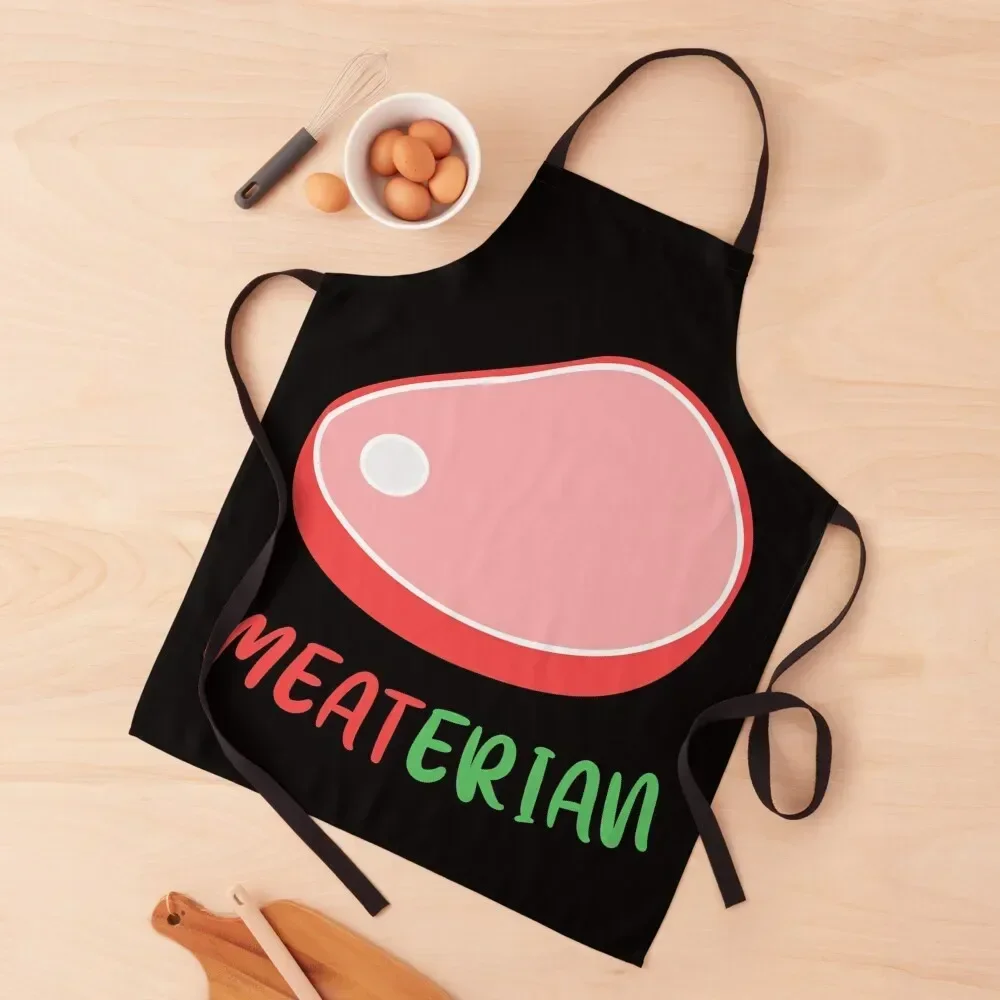 

Фартук Meaterian с персональным логотипом, кухонный женский фартук с карманами
