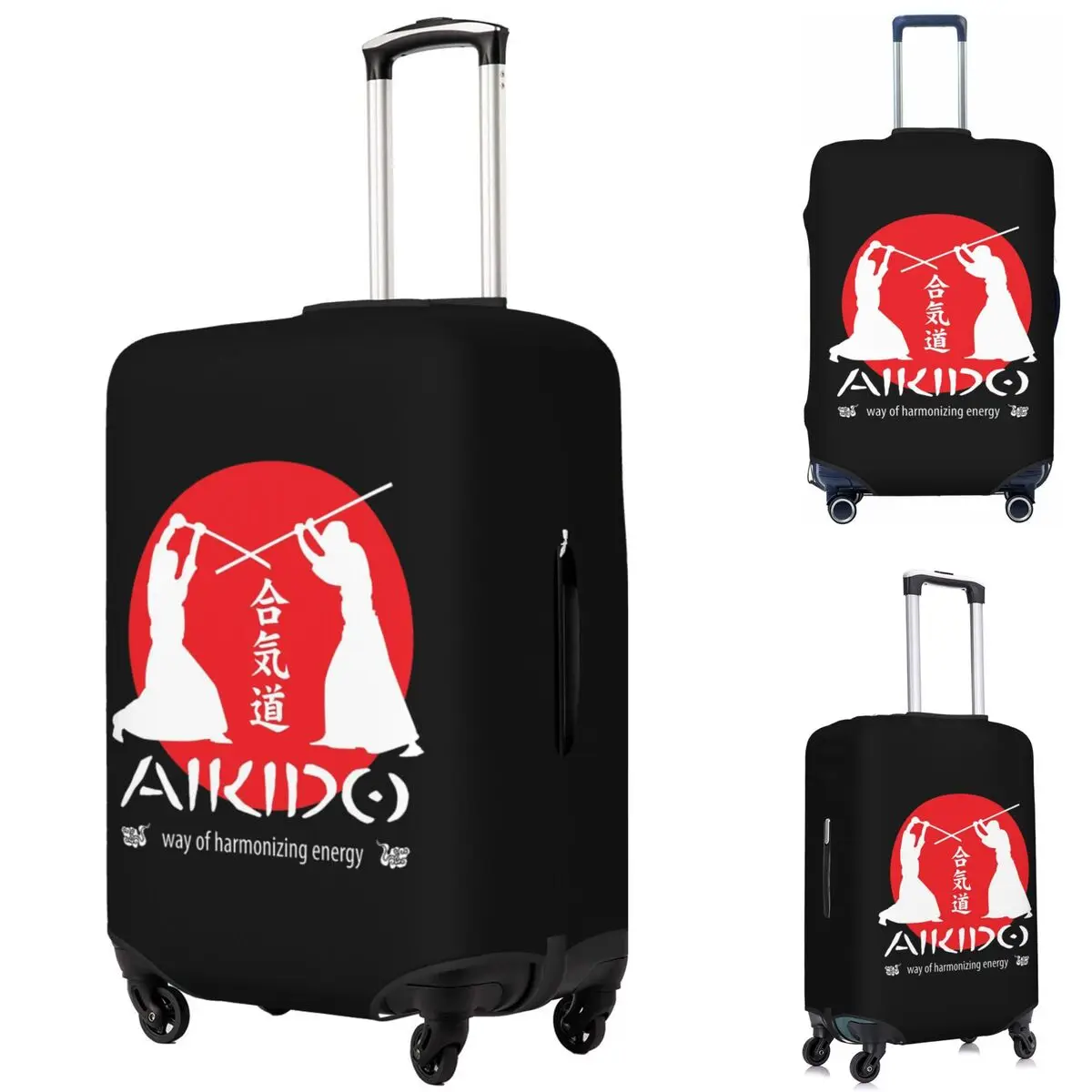 

Aikido Suitcase Cover Protection Elastic Travel Luggage Protector Covers for 18-32 Inch
