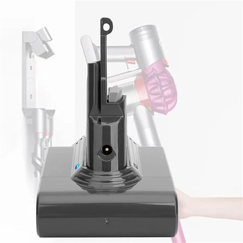 

HLES Replace V7 Battery Adapter+2XPre-Filter+Rear Filter 21.6V for Dyson V7 Animal/Extra/Absolute/Trigger Vacuum Cleaners