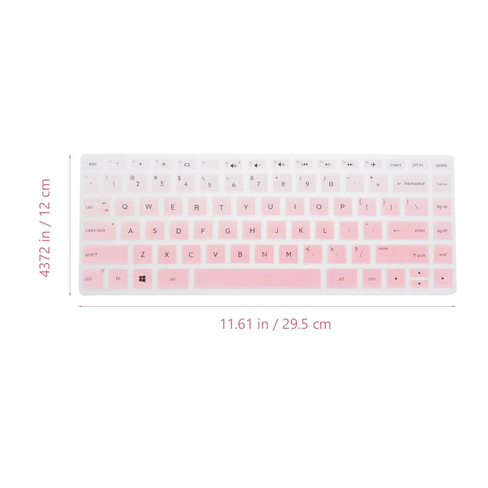 2Pcs Silicone Keyboard Cover for Laptop 14 Inch Compatible with Hp 14Q-Cs0001tx Waterproof Dustproof Easy Clean Breathable
