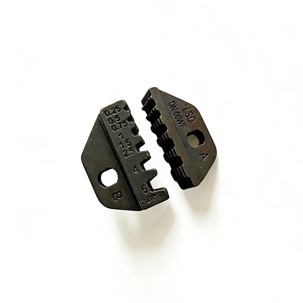 Cable crimp die set B06WF crimping jaw for ferrules 30-10AWG wire cord end sleeves 0.25-6mm2