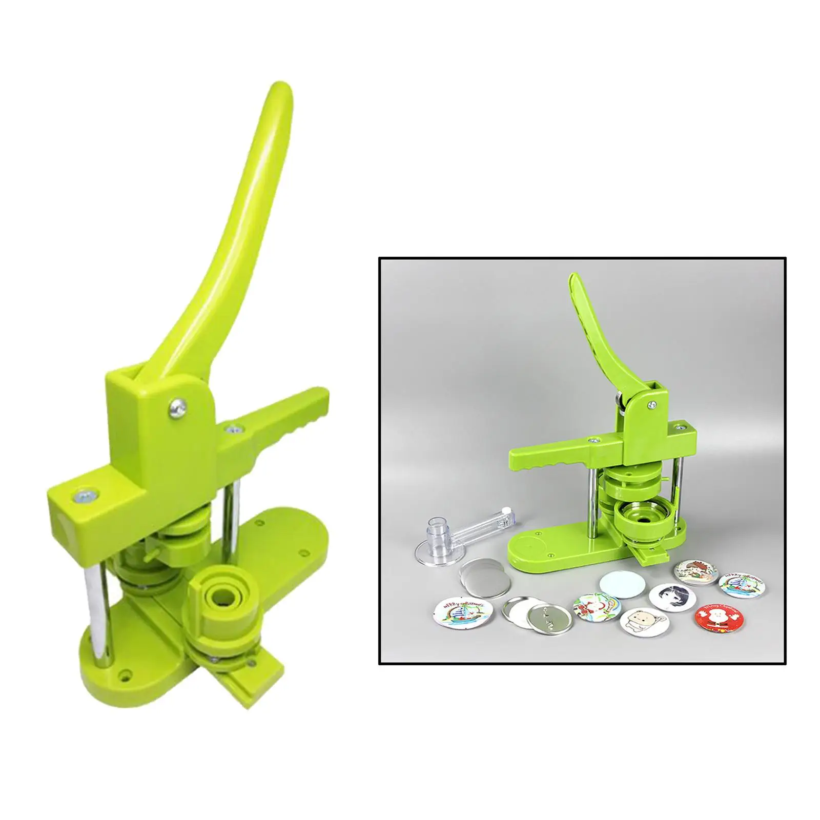 Picture 4: Button Maker Machine Pin Button Maker Personalized Badge Punch