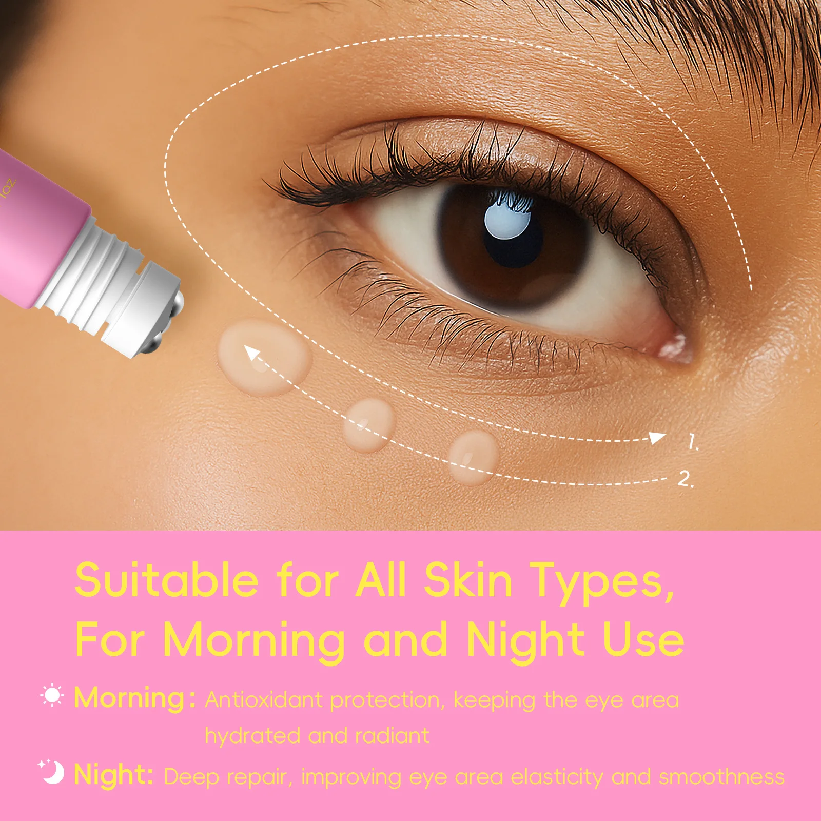 

20g LAIKOU Five-In-One Eye Cream Anti-Dark Circles Shiny Super Eye Cream Removes Eye Bags, Moisturizes, Brightens And Tightens