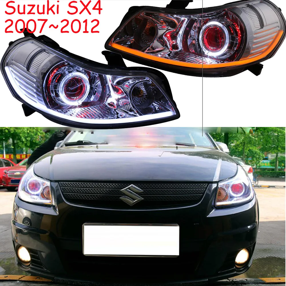 HID xenon,2007~2012,Car Styling,SX4 Headlight,motorcycle,Ciaz,Reno,kizashi,s-cross,SX4 head lamp,car accessories,SX4 fog light