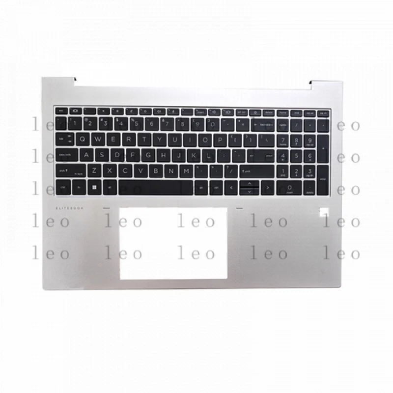 YU جديد للوحة المفاتيح الأمريكية HP EliteBook 860 865 G9 G10 G11 Palmrest بإضاءة خلفية N08145-001